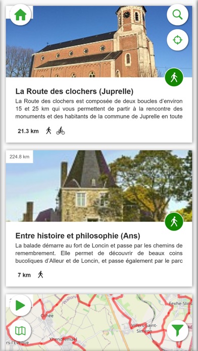 Screenshot #3 pour Balades Liégeoises
