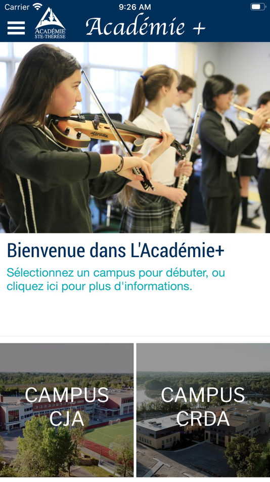 #1. Académie + (iOS) 由: Academie Ste-Therese Inc, L'