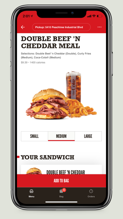Arby's - Fast Food Sandwiches Screenshot