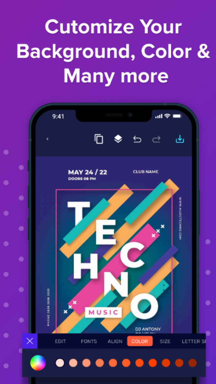 Flyer Maker - Editor