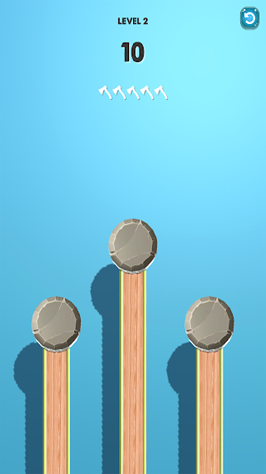 #2. Axe Throwing Champ (iOS) 由: KAKAK