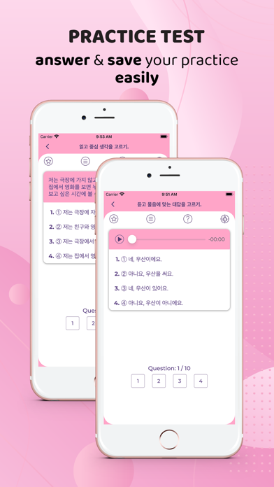 Topik Test - Learn Korean Screenshot