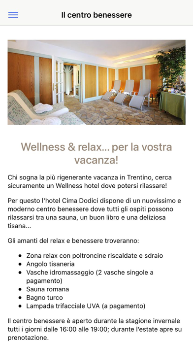 Hotel Cima Dodici Screenshot
