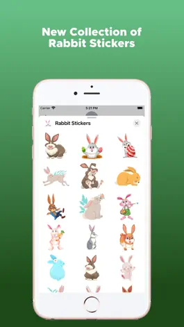 Game screenshot Rabbit Stickers Emojis apk