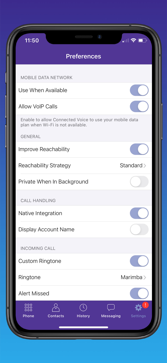 Quantum Fiber Connected Voice
