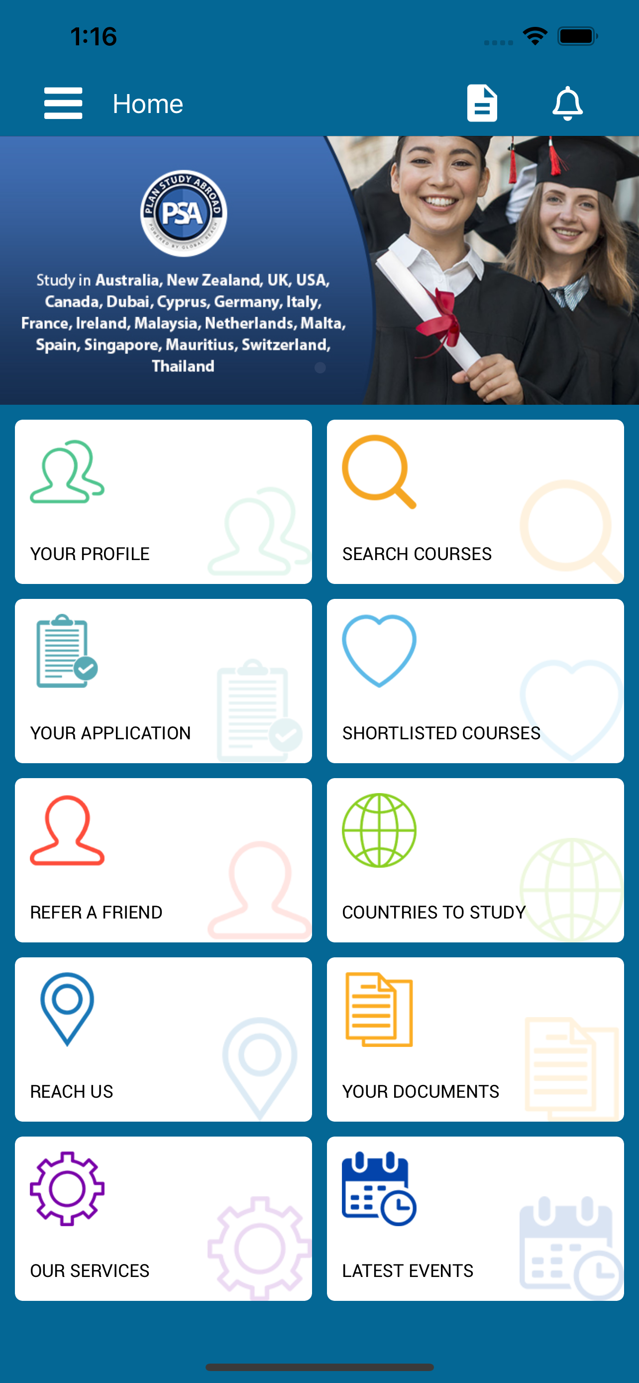 Plan Study Abroad (PSA)