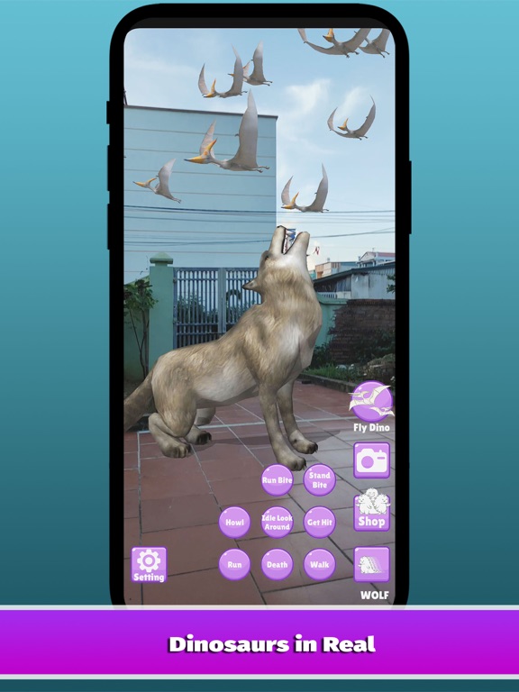 Screenshot #6 pour Dinosaur 3D AR