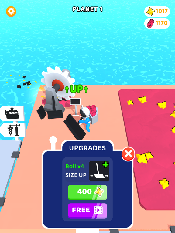 Spiral Craft 3D iPad screenshot 4 - Games app