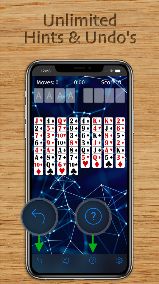 #8. FreeCell ++ Solitaire Cards (iOS) 게시자: Logick LLC