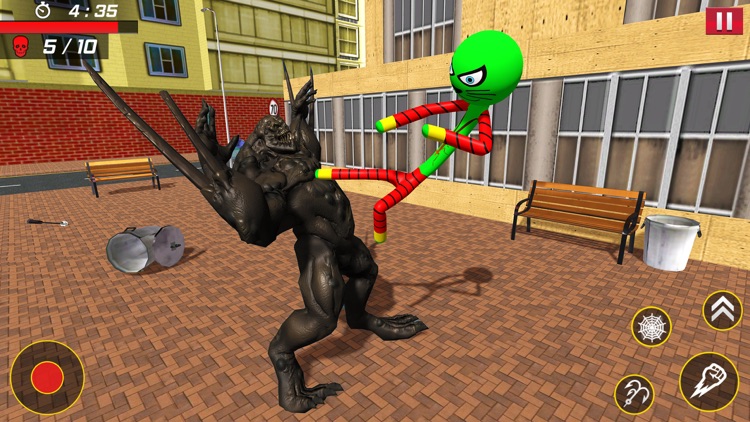 Stickman Super Rope Hero Games