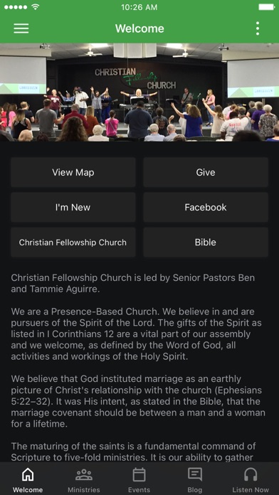 Christian Fellowship Church QC Screenshot