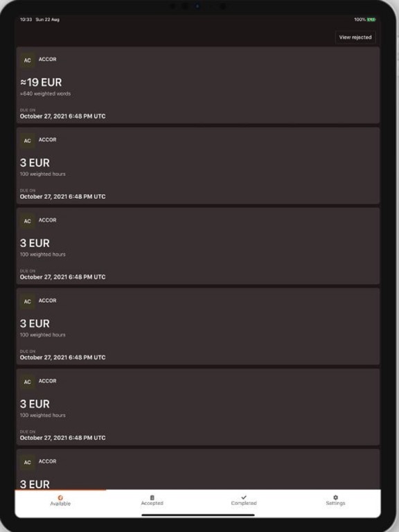 Screenshot #4 pour Lionbridge Community Jobs