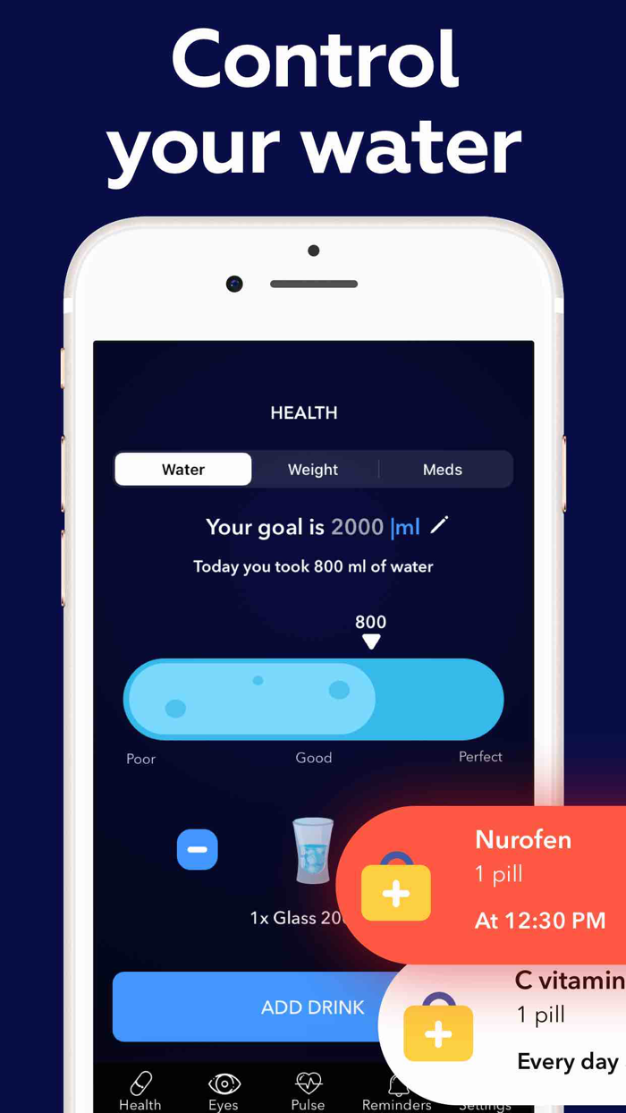 Heart rate pulsometr.