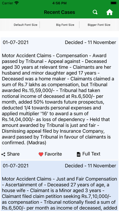 Indian Civil Law Reporter Screenshot