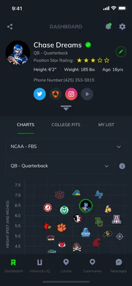 Game screenshot ROUTE College Football Recruit mod apk