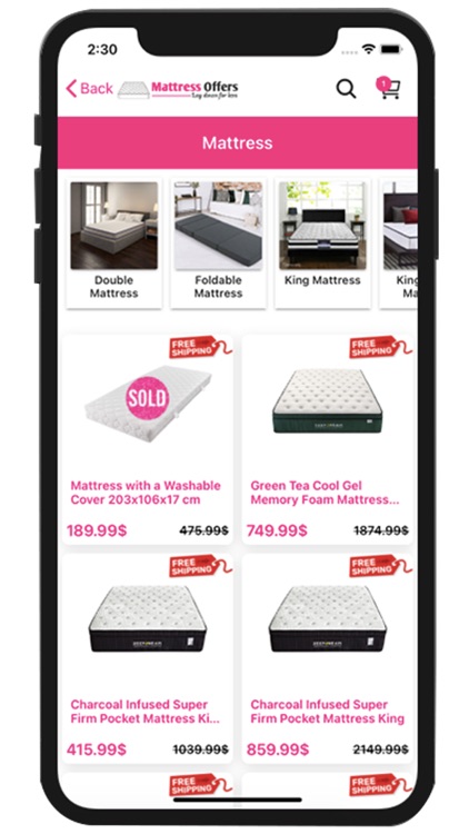 Mattressoffers screenshot-3