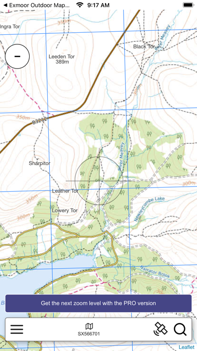 Screenshot #1 pour Dartmoor Outdoor Map