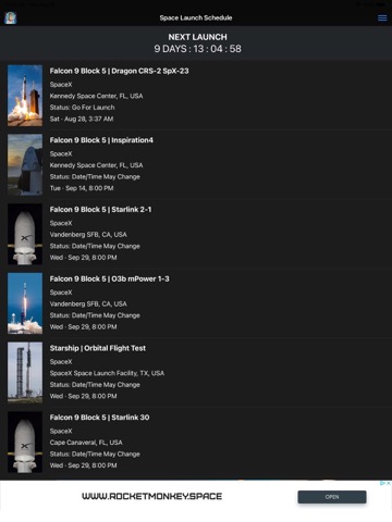 Space Launch Scheduleのおすすめ画像1