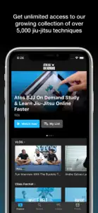 Atos BJJ On Demand screenshot #2 for iPhone