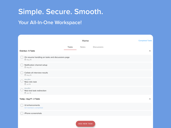 Overdue All-In-One Workspace