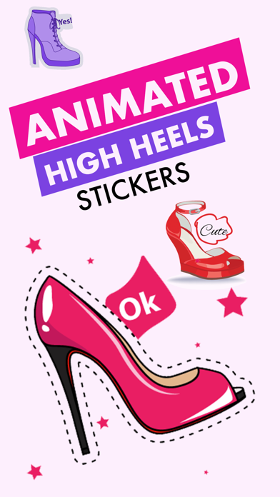 Screenshot #5 for Animated HIGH HEEL Stickers