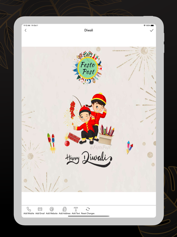 FestoPost - Festival Poster iPad screenshot