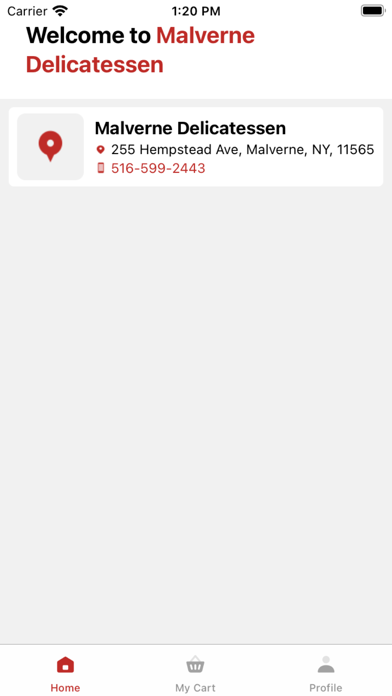 Malverne Deli Screenshot