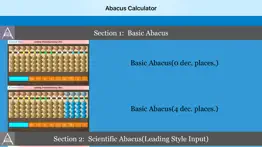 abacus basic calculator iphone screenshot 1