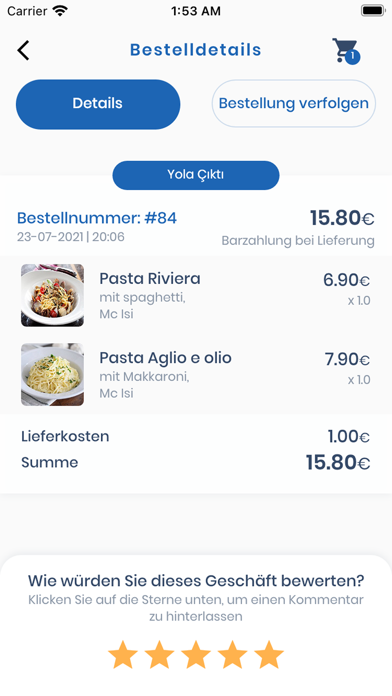 McIsi Restaurant Screenshot