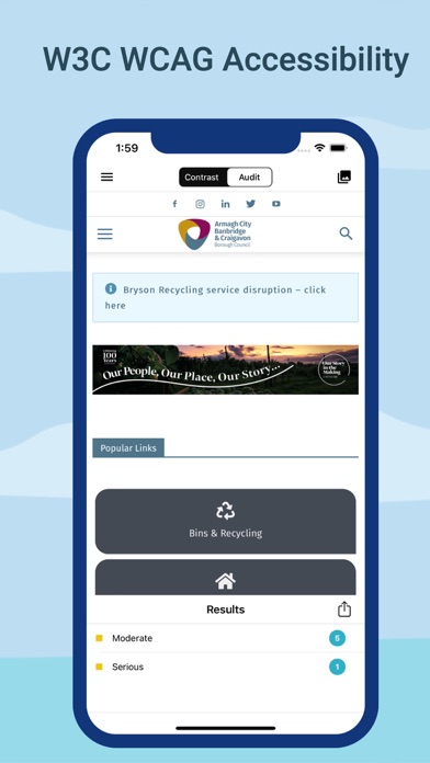 Screenshot #8 for A11Y: Audit + Color Contrast