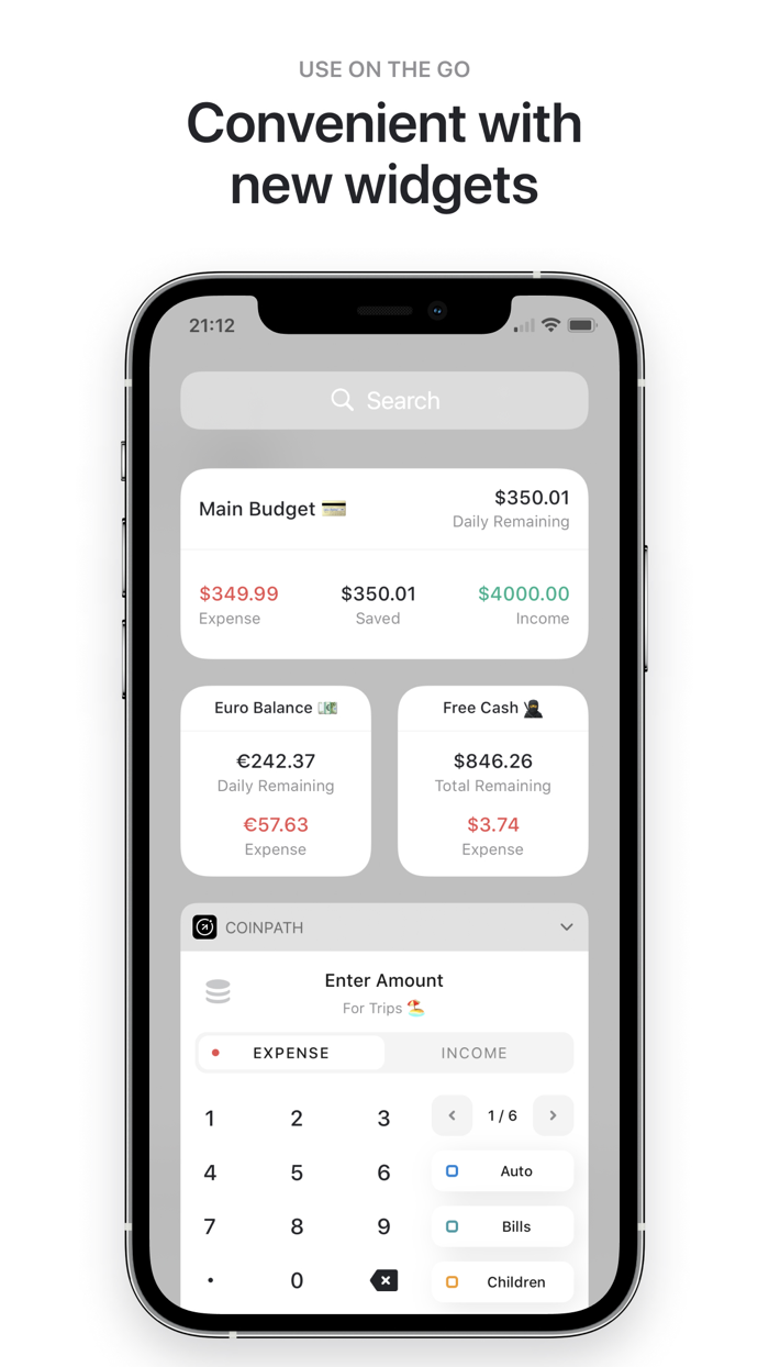 Coinpath Expense Tracker