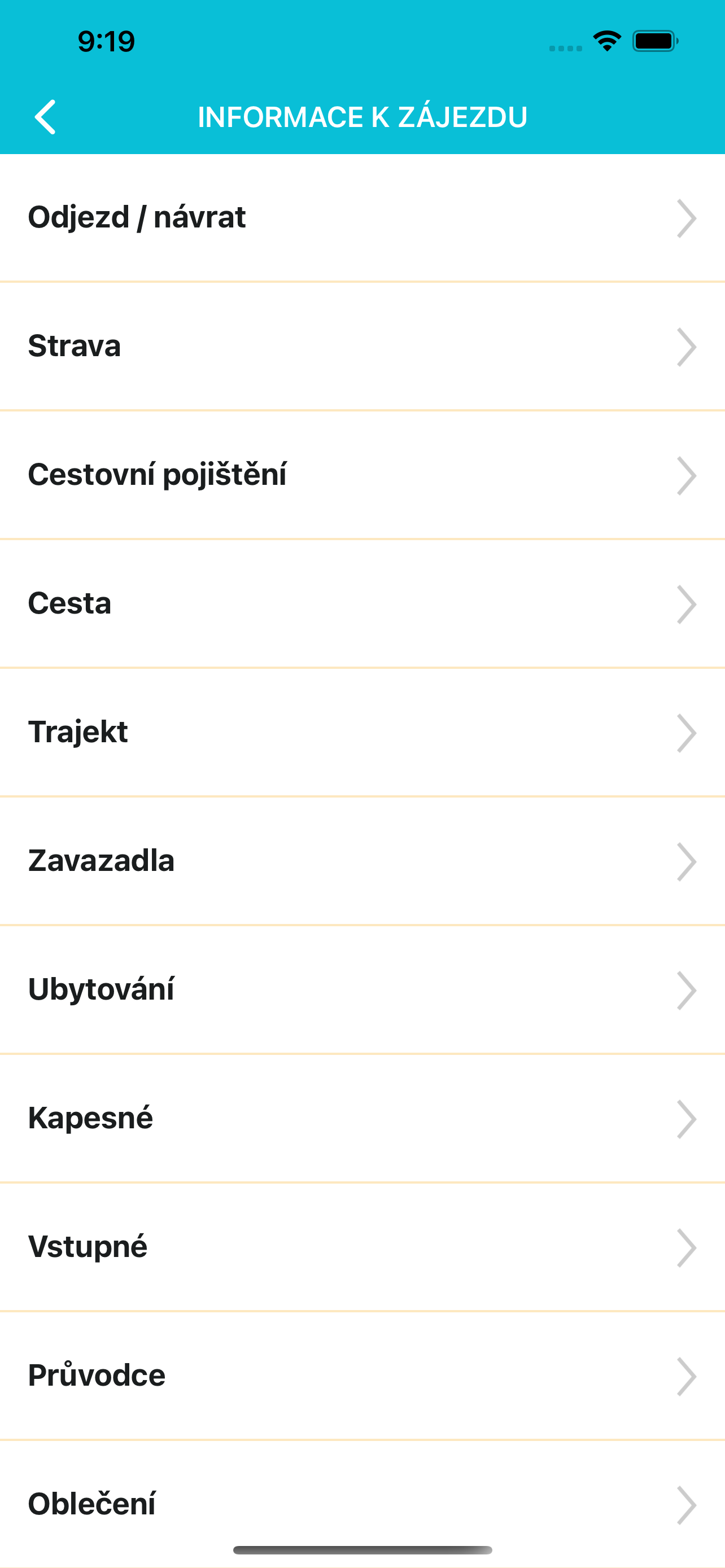 Můj zájezd