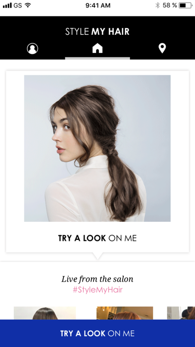 Style My Hair: try on & color Screenshot