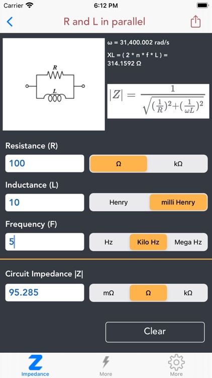 Impedance Calculators screenshot-3