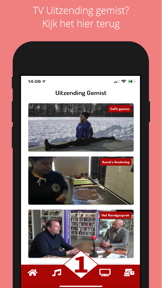 #3. RTV1 (iOS) 由: Maenda Media B.V.