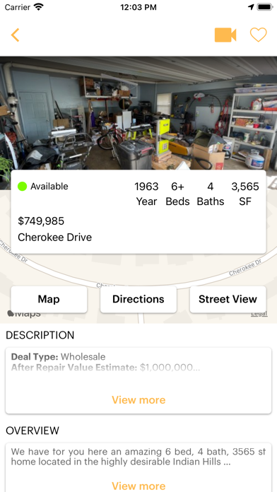 HomeTrust Real Estate Screenshot