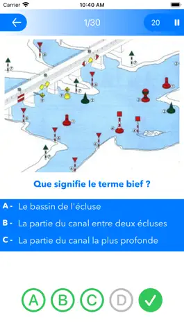 Game screenshot Le permis fluvial hack