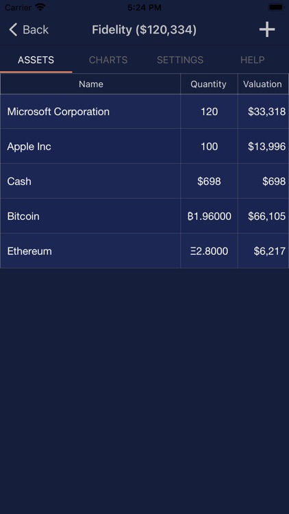 TrackMyStack Net Worth Tracker screenshot-3