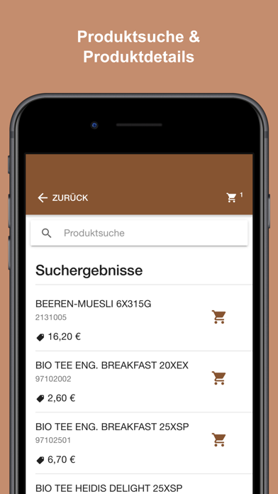 Seeberger B2B Shop Screenshot