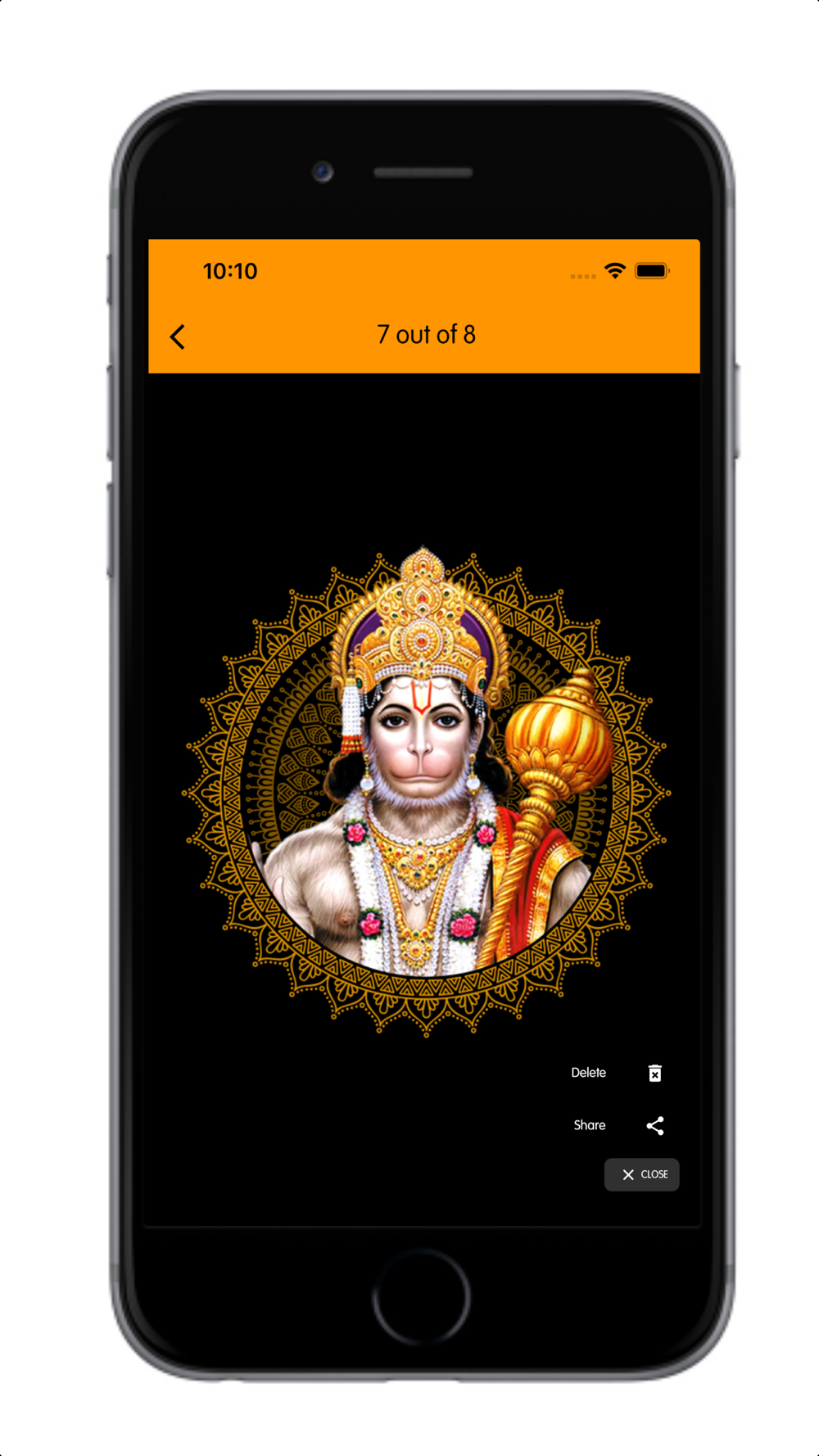 Hanuman HD Wallpaper Free Download App for iPhone 