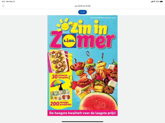 Lidl Shop iPad app afbeelding 5