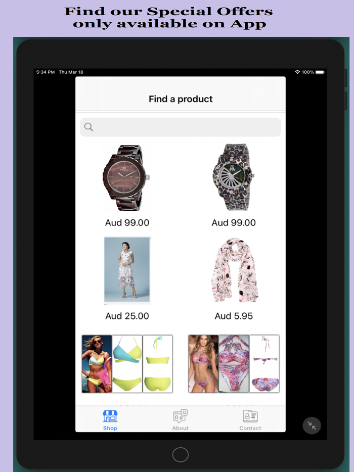 Simple Seller 2 -Photo and Price