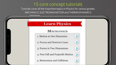 iLearnPhysics - Learn Physics Screenshot