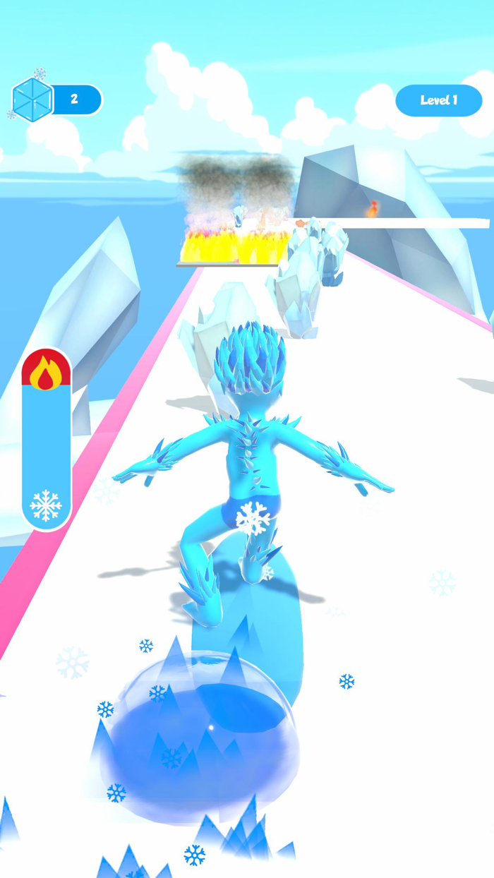 Ice Man Runner 3D
