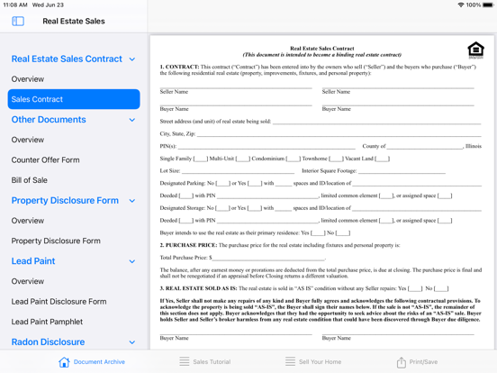 Screenshot #4 pour Real Estate Sales