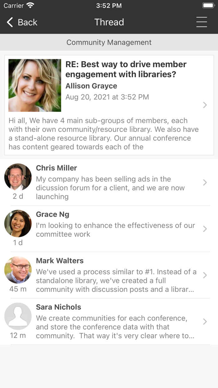 Synapse-AAN Member Communities