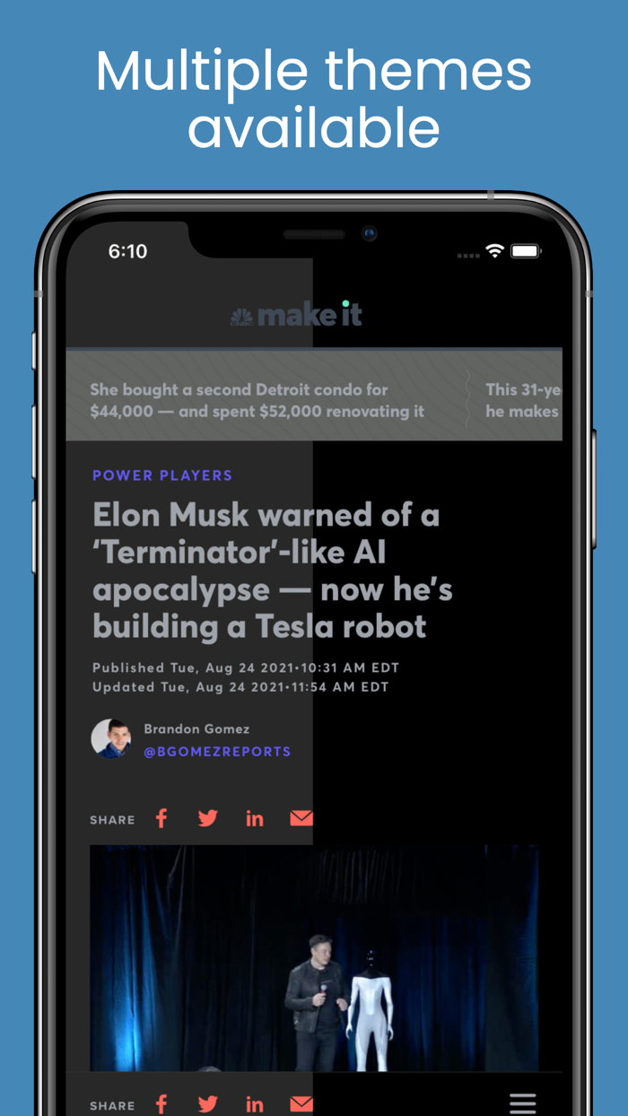 Nitefall Browser dark mode