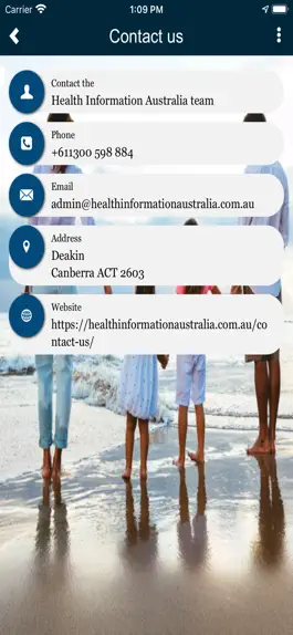 Game screenshot Health Information Australia apk