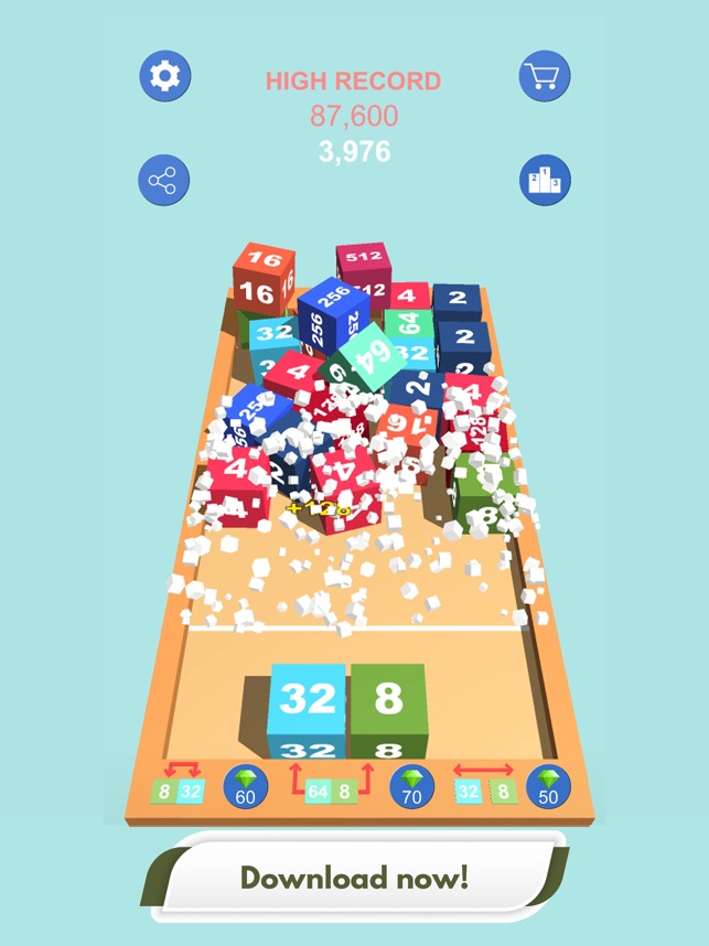 Cube Mate 2048 - Merge Puzzle by heunggoo Kim