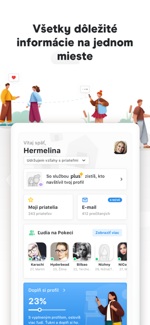 ‎Pokec.sk - Zoznamka & Chat Screenshot